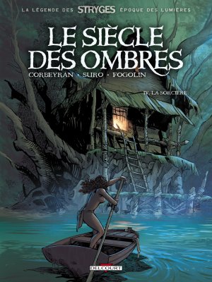 couverture, jaquette Le siècle des ombres 4  - La sorcière (delcourt bd) BD