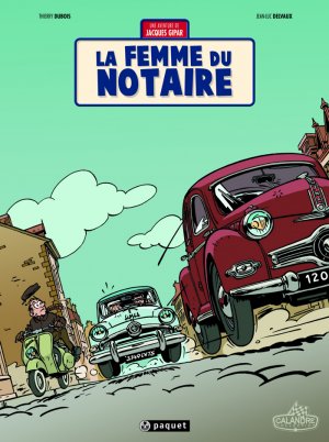 couverture, jaquette Une aventure de Jacques Gipar 4  - La femme du notaire (paquet bd) BD