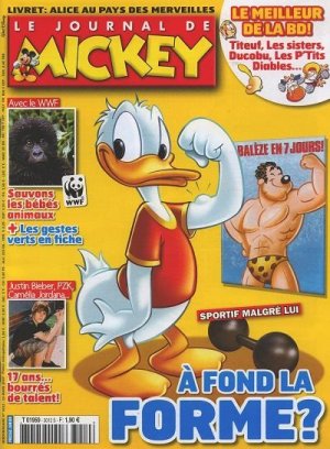 couverture, jaquette Le journal de Mickey 3012  - 3012 (Disney) Magazine
