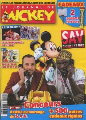 couverture, jaquette Le journal de Mickey 3016  - 3016 (Disney) Magazine