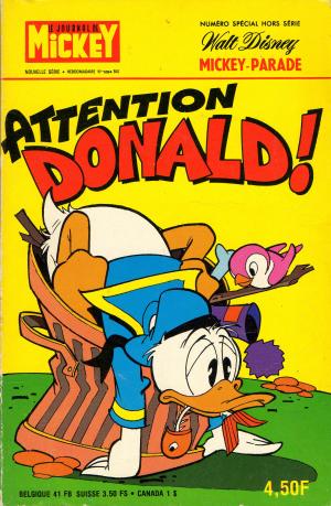 couverture, jaquette Mickey Parade 49  - Attention Donald ! (1284 bis) (Disney Hachette Presse) Périodique