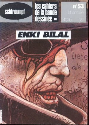 Schtroumpf Les cahiers de la bande dessinée 53 - Enki Bilal