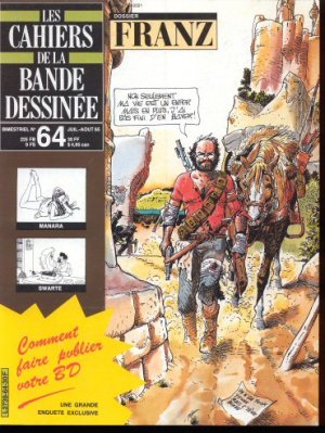 couverture, jaquette Schtroumpf Les cahiers de la bande dessinée 64  - Franz (glénat bd) Magazine