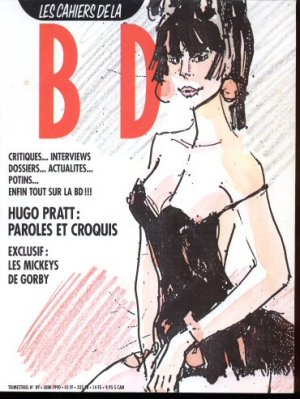Schtroumpf Les cahiers de la bande dessinée 89 - Hugo Pratt : Paroles et croquis