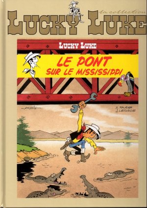 couverture, jaquette Lucky Luke 63  - Le pont sur le Mississipi (Hachette BD) BD