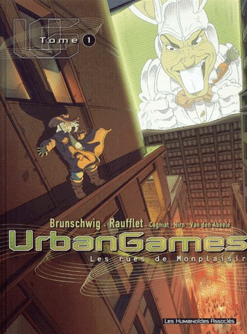 couverture, jaquette Urban Games 1  - Les rues de Monplaisir (les humanoïdes associés) BD