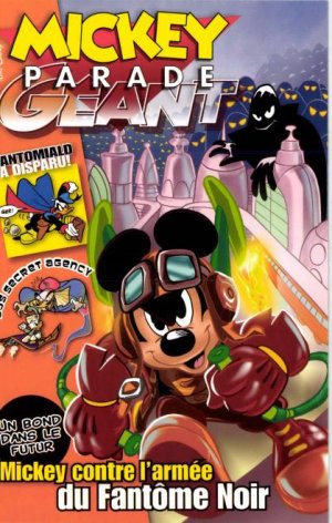 couverture, jaquette Mickey Parade 332  - Mickey contre l'armée du Fantôme Noir (Disney Hachette Presse) Périodique