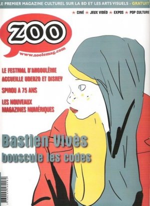 couverture, jaquette Zoo le mag 45  - Bastien Vivès bouscule les codes (Zoo) Magazine