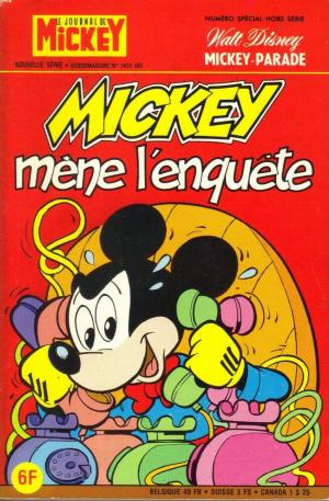 couverture, jaquette Mickey Parade 66  - Mickey mène l'enquête (Disney Hachette Presse) Périodique