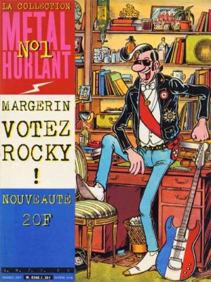 couverture, jaquette Lucien 1  - Votez Rocky (les humanoïdes associés) BD
