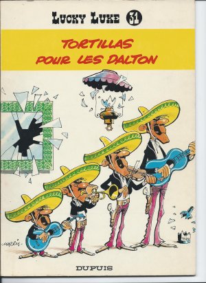 couverture, jaquette Lucky Luke 31  - Tortilla pour les daltonsRéédition 1968 (dupuis) BD