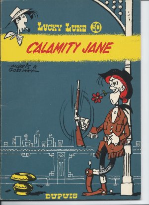 couverture, jaquette Lucky Luke 30  - Calamity janeRéédition 1968 (dupuis) BD