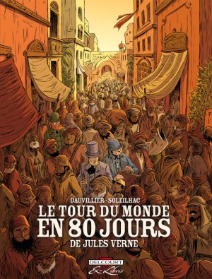 couverture, jaquette Le Tour du monde en 80 jours de Jules Verne   (delcourt bd) BD