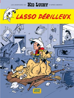 couverture, jaquette Les aventures de Kid Lucky 2  -  Lasso périlleux (Lucky comics) BD