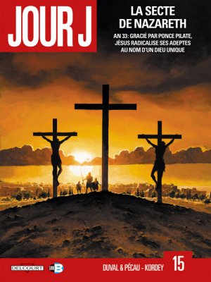 couverture, jaquette Jour J 15  - La secte de Nazareth (delcourt bd) BD