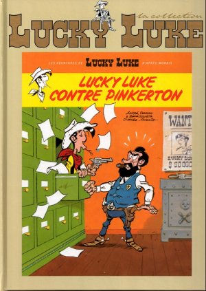 couverture, jaquette Lucky Luke 74  - Lucky Luke contre Pinkerton (Hachette BD) BD