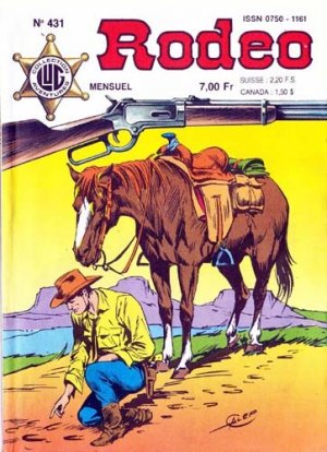 couverture, jaquette Rodéo 431  - Tex Willer : 	Au bord du gouffre ! (2)Simple (1967 - 1989) (Lug) Périodique