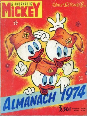 Le journal de Mickey - Almanach 18 - Almanach 1974
