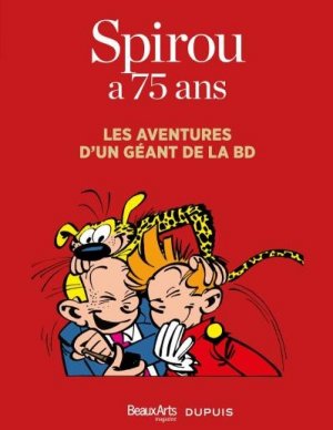 couverture, jaquette Spirou a 75 ans   - Spirou a 75 ans (Beaux-Arts éditions) Ouvrage sur la BD