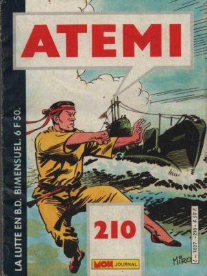 couverture, jaquette Atémi 210  - Poing d'acier : Les samouraïs vengeurs (Aventures et voyages) Périodique