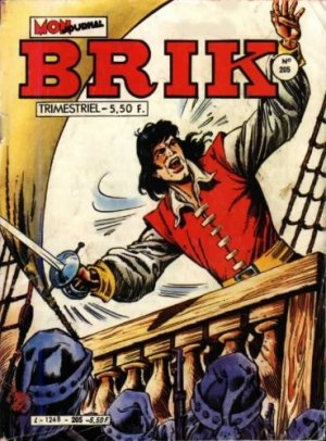 Brik 205 - Le Corsaire de Fer : La colère du volcan