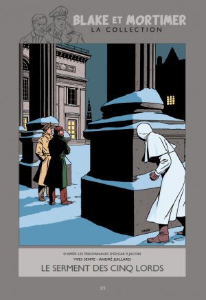 couverture, jaquette Blake et Mortimer 21  - Le Serment des cinq LordsDeluxe (Hachette BD) BD