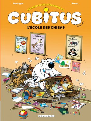 couverture, jaquette Les nouvelles aventures de Cubitus 9  - L'école des chiens (le lombard) BD
