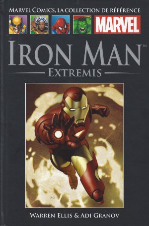 couverture, jaquette Marvel Comics, la Collection de Référence 40  - Iron Man - ExtremisTPB hardcover (cartonnée) (Hachette) Comics