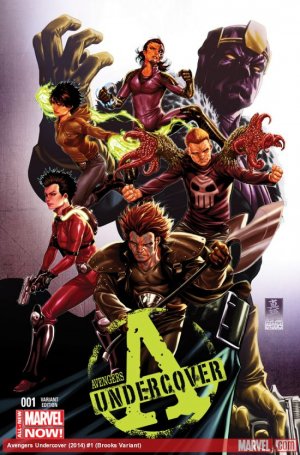 Avengers Undercover 1 - Descent (Brooks Variant)