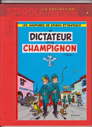 couverture, jaquette Les aventures de Spirou et Fantasio 4  - Le dictateur et le champignon (Cobra) BD