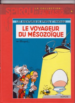 couverture, jaquette Les aventures de Spirou et Fantasio 10  - Le voyageur du mésozoïque (Cobra) BD