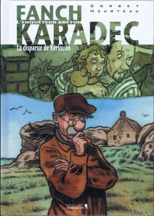 couverture, jaquette Fanch Karadec, l'enquêteur breton 3  - La disparue de Kerlouan (Editions Vagabondages) BD