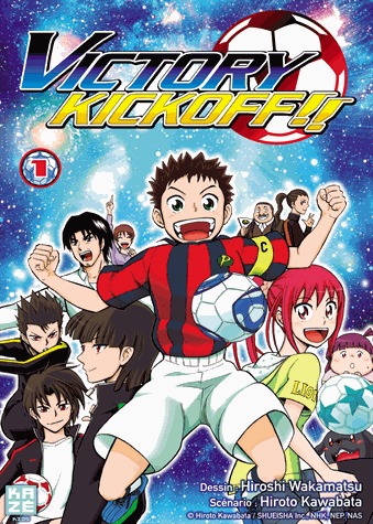 couverture, jaquette Victory Kickoff !! 1  (kazé manga) Manga