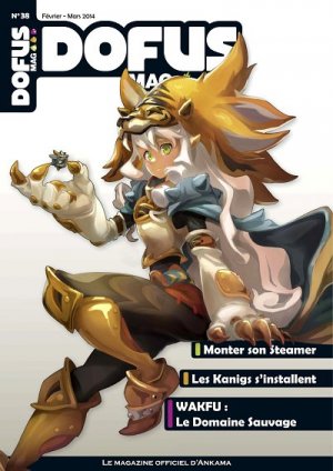 couverture, jaquette Dofus Mag 38  (Ankama Manga) Magazine