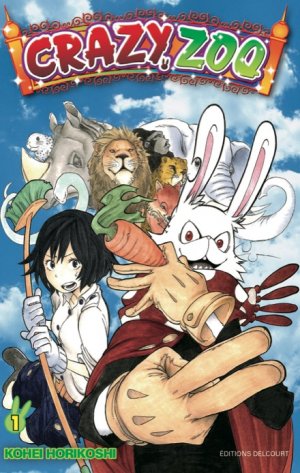 couverture, jaquette Crazy zoo 1  (Delcourt Manga) Manga