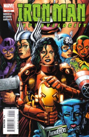couverture, jaquette Iron Man - Hypervelocity 5  - Hypervelocity Part FiveIssues (Marvel) Comics