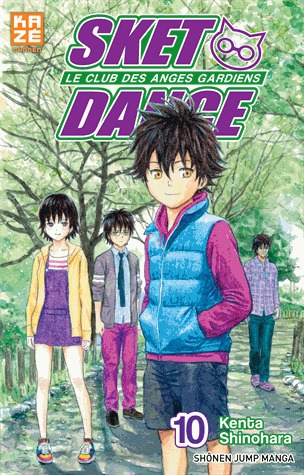 couverture, jaquette Sket Dance 10  (kazé manga) Manga