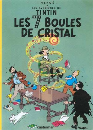 couverture, jaquette Tintin (Les aventures de) 4  - Les 7 Boules de cristalSpéciale Total (casterman bd) BD