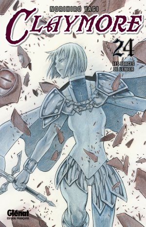 couverture, jaquette Claymore 24  (Glénat Manga) Manga