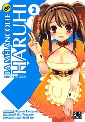 couverture, jaquette La Mélancolie de Haruhi Suzumiya 2  (pika) Manga