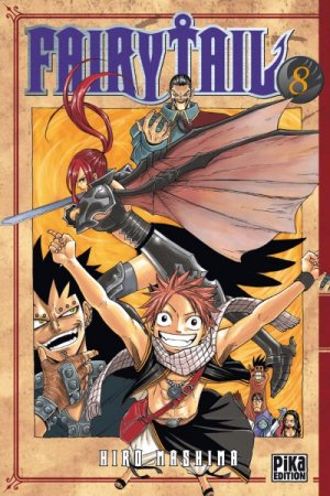 couverture, jaquette Fairy Tail 8  (Pika) Manga