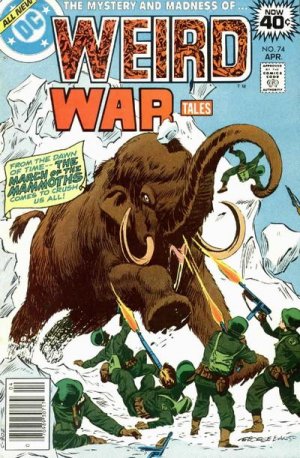 Weird War Tales 74 - mars of the Mammoth
