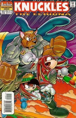 couverture, jaquette Knuckles The Echidna 9  - Dark Vengeance #3Issues (Archie comics) Comics