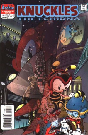 couverture, jaquette Knuckles The Echidna 13  - The Chaotix Caper #1Issues (Archie comics) Comics