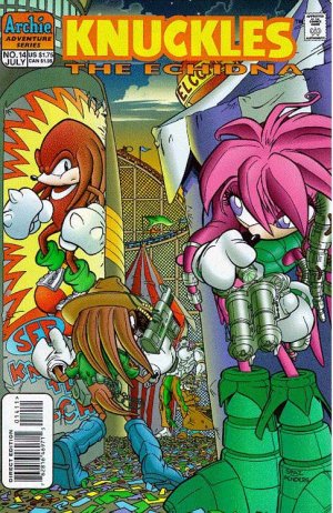 couverture, jaquette Knuckles The Echidna 14  - The Chaotix Caper #2Issues (Archie comics) Comics