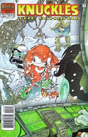 couverture, jaquette Knuckles The Echidna 19  - The Forbidden Zone #1Issues (Archie comics) Comics