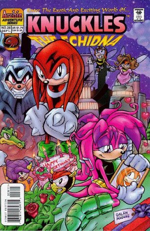 couverture, jaquette Knuckles The Echidna 28  - The First Date #3Issues (Archie comics) Comics