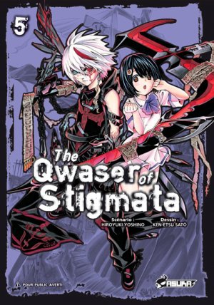 couverture, jaquette The Qwaser of Stigmata 5  (kazé manga) Manga