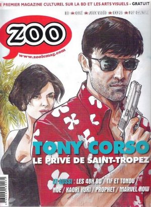 couverture, jaquette Zoo le mag 53  - Tony Corso - Le privé de Saint-Tropez (Zoo) Magazine