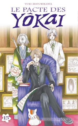 couverture, jaquette Le pacte des yôkai 15  (Delcourt Manga) Manga